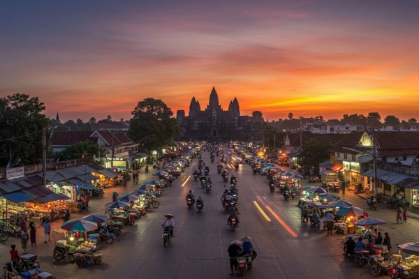 Temples and Traditions Siem Reap Active Tour