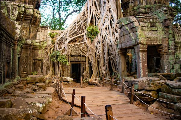 Temples and Traditions Siem Reap Active Tour
