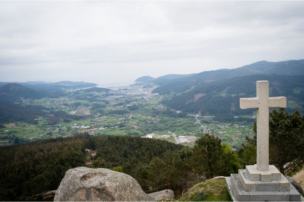 Green Spain route from Santiago de Compostela to Bilbao